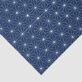 Japanisch Indigo Blue Seidenpapier (Ausschnitt)