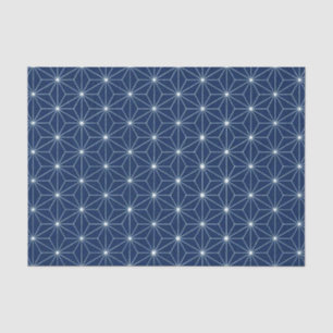 Japanisch Indigo Blue Seidenpapier