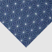 Japanisch Indigo Blue Seidenpapier (Ausschnitt)