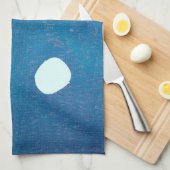 Japanisch Indigo Dye Blue Geschirrtuch (Viertel Falte)