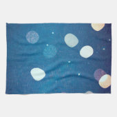 Japanisch Indigo Dye Blue Geschirrtuch (Horizontal)