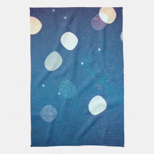 Japanisch Indigo Dye Blue Geschirrtuch (Vertikal)