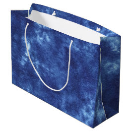 Japanisch Indigo Dye Blue Große Geschenktüte