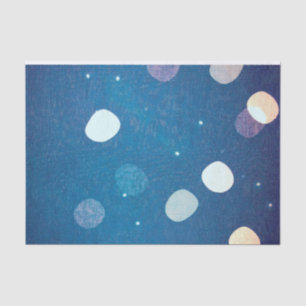 Japanisch Indigo Dye Blue Seidenpapier