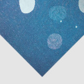 Japanisch Indigo Dye Blue Seidenpapier (Ausschnitt)