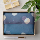 Japanisch Indigo Dye Blue Seidenpapier (Geschenk)