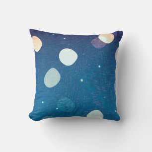 Japanisch Indigo Dye Blue Throw Kissen