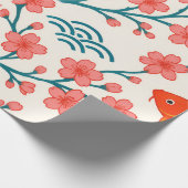 Japanisch inspiriert geschenkpapier (Ecke)