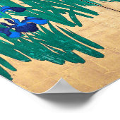 Japanisch Ire, Ogata Kōrin Poster (Ecke)