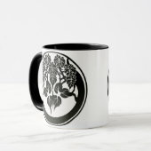 Japanisch Ivy - Maru ni Tsuta - Wappen Tasse (Vorderseite Links)