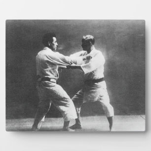 Japanisch Judoka Jigoro Kano Kyuzo Mifue Judo Fotoplatte
