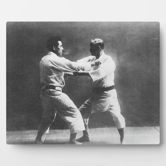 Japanisch Judoka Jigoro Kano Kyuzo Mifue Judo Fotoplatte (Vorderseite)