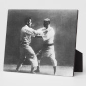 Japanisch Judoka Jigoro Kano Kyuzo Mifue Judo Fotoplatte (Seite)