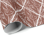 Japanisch Kabuki Crane Muster Geschenkpapier (Rolleneckpunkt)