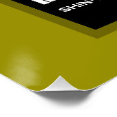 Japanisch Kaiju Art Poster (Ecke)