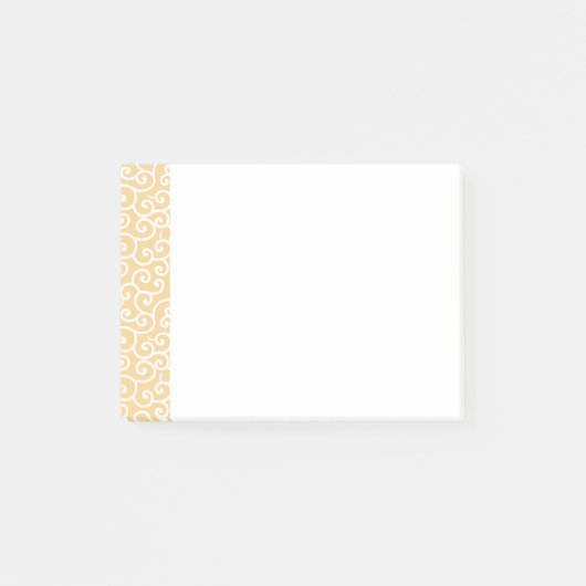 Japanisch Karakusa Pattern Post-it Klebezettel (Vorderseite)