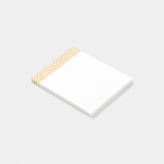 Japanisch Karakusa Pattern Post-it Klebezettel (angewinkelt)