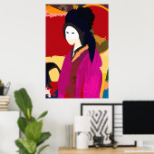 Japanisch Keisha Poster (Heimbüro)