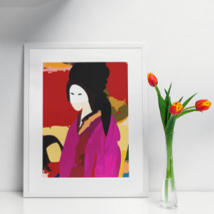 Japanisch Keisha Poster