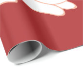 Japanisch Kimono Niedlich Rabbits Fine Art Geschenkpapier (Rolleneckpunkt)