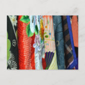Japanisch Kimono Postkarte (Vorderseite)