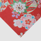 Japanisch KIMONO Textile Seidenpapier (Ausschnitt)
