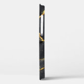 Japanisch Kintsugi Black & Gold Case-Mate iPhone Hülle (Rückseite / Links)