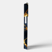 Japanisch Kintsugi Dark Blue Case-Mate iPhone Hülle (Rückseite / Rechts)