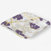 Japanisch Kintsugi. Doppelseitig. Pappteller (Gewinkelt)