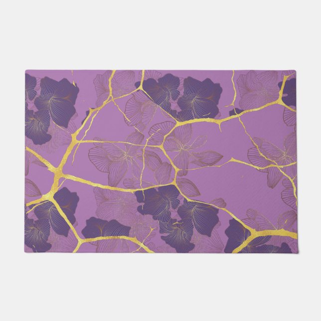 Japanisch Kintsugi. Fußmatte (Vorderseite)