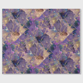 Japanisch Kintsugi. Geschenkpapier (Flach)