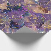 Japanisch Kintsugi. Geschenkpapier (Ecke)