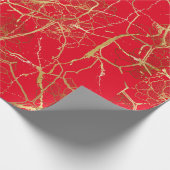 Japanisch Kintsugi. Geschenkpapier (Ecke)