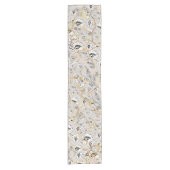 Japanisch Kintsugi. Kurzer Tischläufer (Vorderseite)