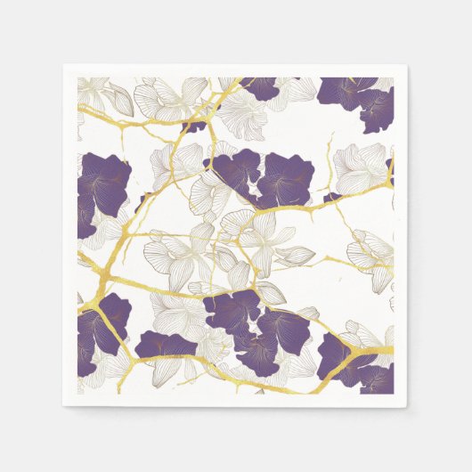 Japanisch Kintsugi. Serviette (Vorderseite)