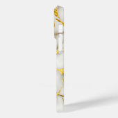 Japanisch Kintsugi White Gold Case-Mate iPhone Hülle (Rückseite / Links)