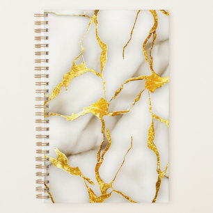 Japanisch Kintsugi White Gold Planer