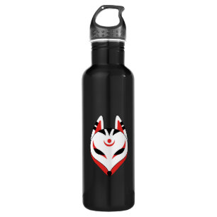 Japanisch Kitsune Fox Maske Trinkflasche