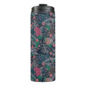 Japanisch Koi & Chrysanthema Thermosbecher (Vorderseite)