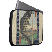 Japanisch Koi Fish Festival Flag Antike Laptopschutzhülle (Vorne Rechts)