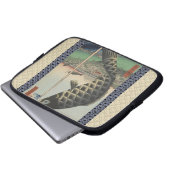 Japanisch Koi Fish Festival Flag Antike Laptopschutzhülle (Vorne Knopf)