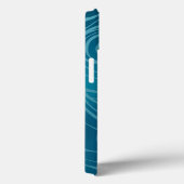 Japanisch Koi Fish Oriental Blue Waves Japan Case-Mate iPhone Hülle (Rückseite / Rechts)