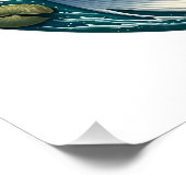 Japanisch Koi Fish Yin Yang Poster (Ecke)