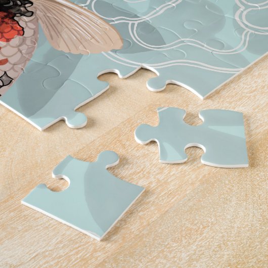 Japanisch Koi Puzzle (Seite)
