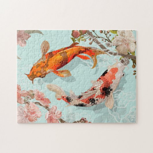 Japanisch Koi Puzzle (Horizontal)