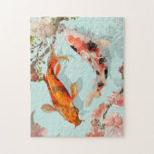 Japanisch Koi Puzzle (Vertikal)