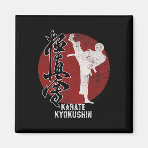 Japanisch Kyokushin Karate Martial Art Geschenk Magnet