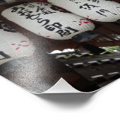 Japanisch Lantern Fotodruck (Ecke)