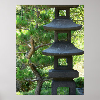 Japanisch Lantern Poster
