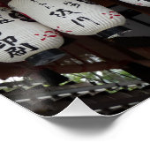 Japanisch Lantern Poster (Ecke)